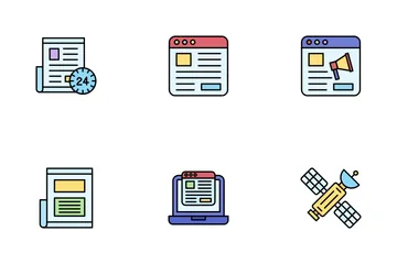 News And Media Icon Pack