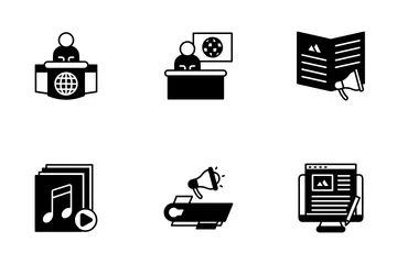 News And Media Icon Pack