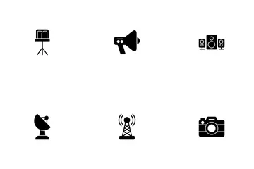 News And Multimedia Icon Pack