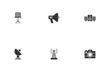 News And Multimedia Icon Pack