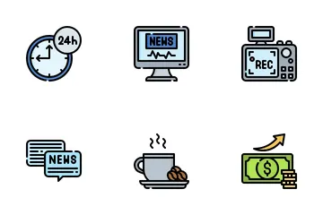 News & Journal Icon Pack