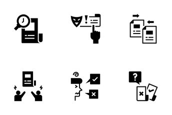 News Literacy Icon Pack