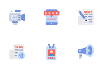 News Media Icon Pack