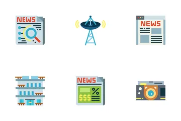 Newspaper Icon Pack