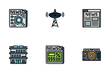 Newspaper Icon Pack