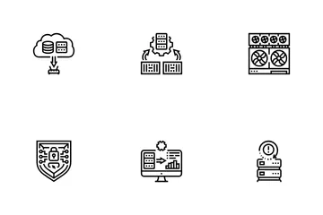 Next Gen Data Center Automation Icon Pack