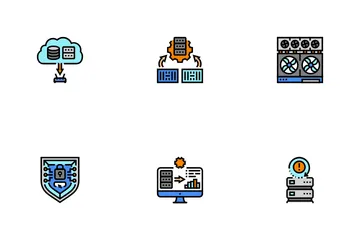Next Gen Data Center Automation Icon Pack