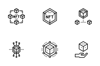NFT & Blockchain Icon Pack