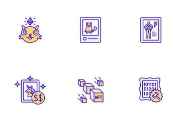 NFT Digital Assets Icon Pack