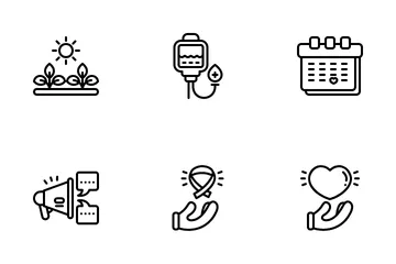 NGO Organization Icon Pack