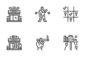 Night Life Icon Pack