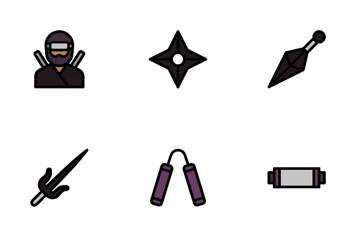 Download Ninja Icon pack Available in SVG, PNG & Icon Fonts