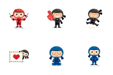 Ninjas Paquete de Iconos