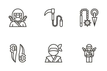 Ninja Elements Icon Pack