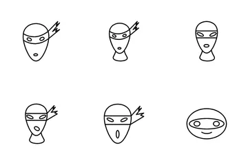 Ninjas Paquete de Iconos