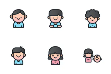 Niños Icon Pack