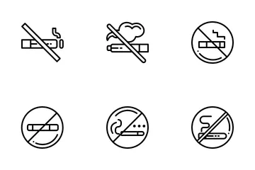 No Smoking Icon Pack