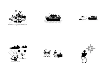 Noah And The Ark Icon Pack