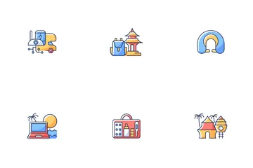 Nomadic Vacations Icon Pack