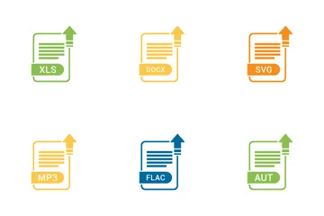 Noms de fichiers Vol 2 Pack d'Icônes