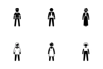 Non Binary Gender Icon Pack