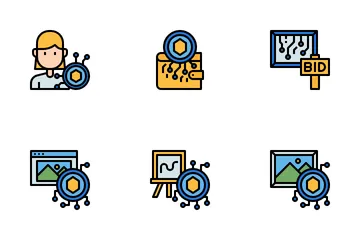 Non-Fungible Token Icon Pack