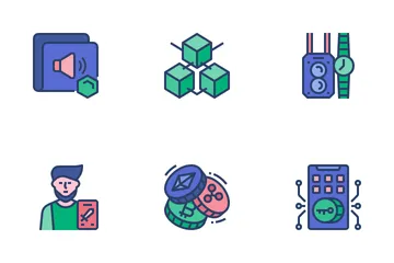 Non-Fungible Token Icon Pack