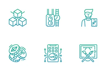 Non-Fungible Token Icon Pack