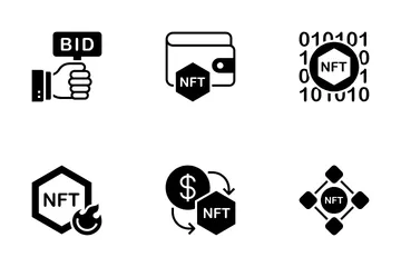 Non Fungible Token Vol-1 Icon Pack