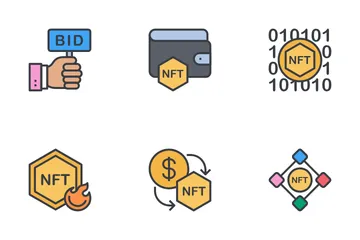 Non Fungible Token Vol-1 Icon Pack