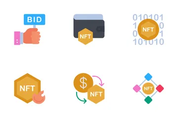 Non Fungible Token Vol-1 Icon Pack