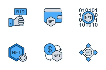 Non Fungible Token Vol-1 Icon Pack