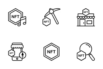 Non Fungible Token Vol-2 Icon Pack