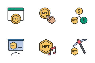 Non Fungible Token Vol-2 Icon Pack