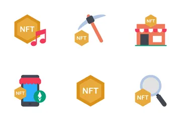 Non Fungible Token Vol-2 Icon Pack