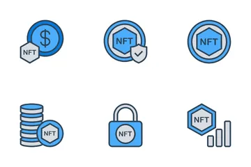 Non Fungible Token Vol-2 Icon Pack