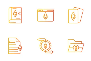 Non Fungible Tokens Icon Pack