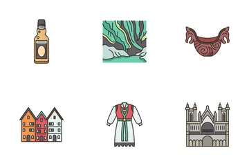 Noruega Paquete de Iconos