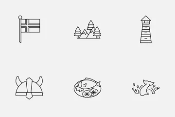 Norway Culture Icon Pack