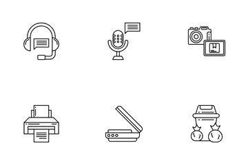 Pyme empresarial Paquete de Iconos