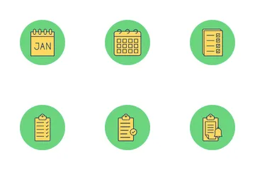Notas y tareas Paquete de Iconos