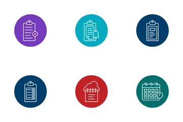 Notas y tareas Paquete de Iconos