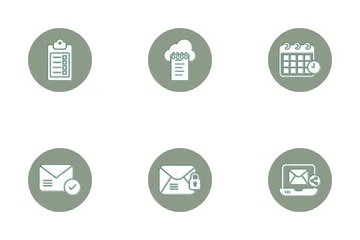 Notas y tareas Paquete de Iconos