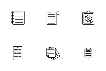 Notepad And Task Icon Pack
