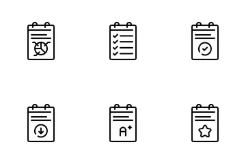 Notepads Icon Pack