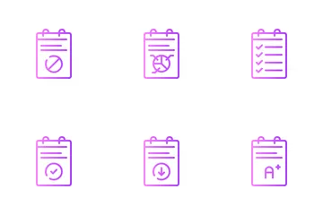 Notepads Icon Pack