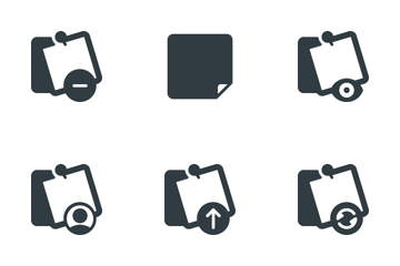 Download Notes Icon pack - Available in SVG, PNG, EPS, AI & Icon fonts