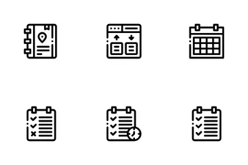 Notes et tâches Pack d'Icônes