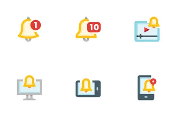 Notificaciones Paquete de Iconos