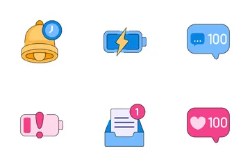 Notification Alert Icon Pack